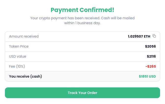 Exchanging screenshot